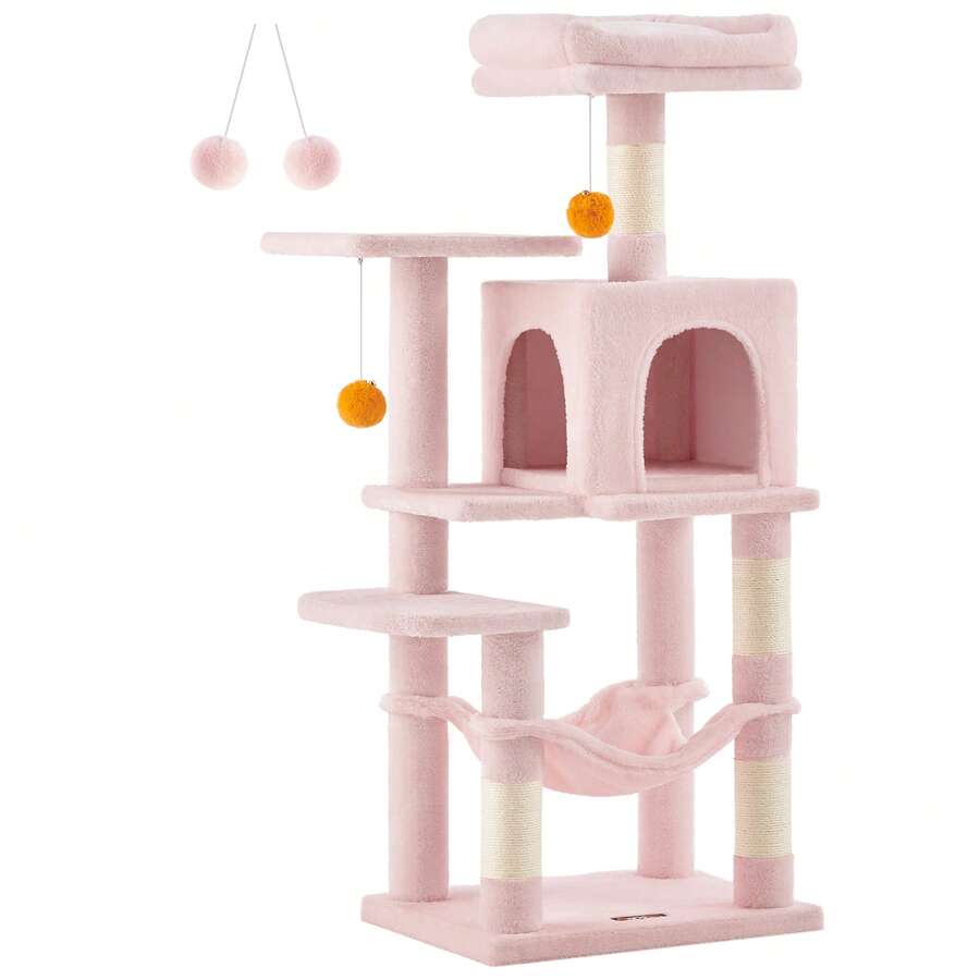 Cat Trees & Condos - Pembe - Görünüm 1