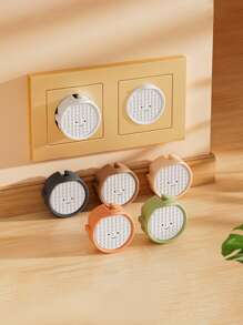 5pcs European Style 2 Hole Baby Anti-Electric Shock Childproof 2 Round Hole Socket Power Outlet Covers