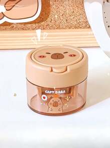 1/3/7 Fun Creative Capybara Pencil Sharpeners, Luxurious, Stylish, And Cool Stationery, Random Colors, Novel Pencil Sharpener Design, Suitable For Birthday Decorations, Unique Design, Interesting School Supplies And Teacher Reward Gifts, Cool Soft Stationery For Teachers, Suitable For Graduation Season, Gurban Festival, Independence Day, And Back-To-School Season (Box Not Included)