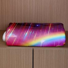 Sanrio Hello Kitty 卡通法兰绒盖毯 - 现代风格，可机洗，四季针织涤纶混纺，混合颜色，多用途，适用于床、沙发、办公室和户外露营 - 理想的生日或节日礼物 - 彩色 - 查看 9