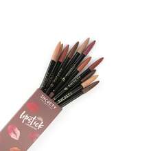 [12pcs Brown Lip Liners] 12pcs Long Lasting Brown Matte Lip Liners Gift Set | Easy To Apply Lip Pencils, Assorted Shades, Smooth Contouring For Perfect Lips, Cosmetics Gifts For Women - 12pcs - 查看 5