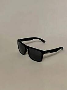 Lunettes de soleil polarisées mode D731, lunettes de soleil de sport pour la conduite avec protection UV pour hommes, lunettes de soleil décontractées P21 résistantes aux rayures en couleur mate
