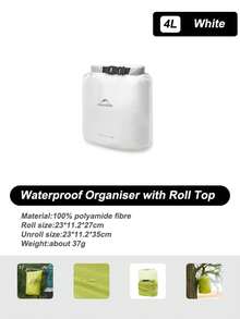 Naturehike Túi khô chống thấm nước dạng cuộn 2L/4L/8L có thiết kế hút chân không, xếp hạng chống thấm nước (PU2000mm+), sử dụng cho nhiều trường hợp khi cắm trại ngoài trời, du lịch, công tác - Nhiều màu - Xem 14