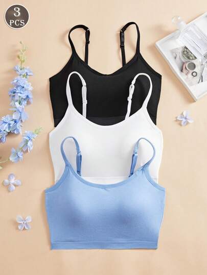 One Piece Adjustable Shoulder Strap Is Com table, There No Steel Ring Its Own Chest Pad, Tube Top Underwear, Sports Sleep BH Vest Underwear. view 2