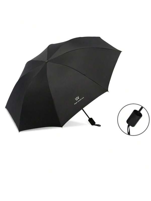 [Résistance au vent de niveau typhon] Parapluie pliable coupe-vent et imperméable, super léger et portable, convenant aux déplacements professionnels et à l'usage extérieur, protection UPF50+ complète, double utilisation pour les jours ensoleillés et pluvieux