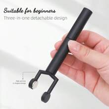 1 Stück neuer Y-förmiger Katzenaugen Magnet-Stab, zauberstabförmiger Katzenaugen Nagel-Kunst Magnet