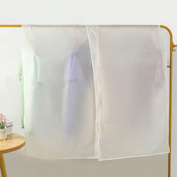 Clothes Cover Bag, Transparent Garment Dust Cover, Wardrobe Hanging Storage Bag