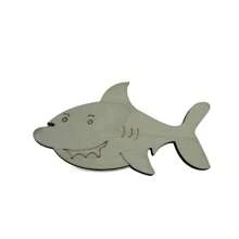 10 Pieces Unfinished Wooden Ocean Animal Cut-Outs For Summer Wooden Ocean Decorative Paintings, 10 Styles Of Blank Beach Octopus Mermaid Sea Turtle Animal Life Cut-Outs For DIY Craft Hanging Home Decor