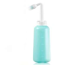 1PC Peri Bottle Portable Travel Bidet Leakproof Perineal Douche Spray Bottle, Portable Douche Feminine Cleaner, Travel Large Capacity Portable Handheld Bidet, 350ML/500ML