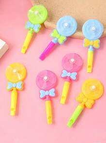 20pcs Lollipop Windmill Whistle Party Favors, Length 13cm/5.12inch, Width 5cm/1.97inch. Plastic Whistle Toy Party Birthday Decoration Windmill Whistle Cartoon Windmill Toy Fun Game Props To Enhance The Party Atmosphere. Party Supplies Small Toys, Christmas Gifts, Handheld Props Easter Toys Easter Party Inside Party Toys Party FavorsRandom Colors) Hawaiian Toys