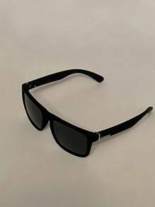 Lunettes de soleil polarisées mode D731, lunettes de soleil de sport pour la conduite avec protection UV pour hommes, lunettes de soleil décontractées P21 résistantes aux rayures en couleur mate