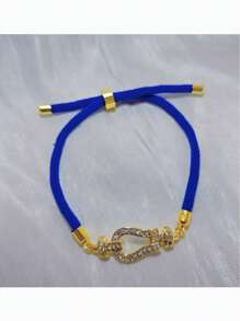 Pulsera minimalista multifuncional con hebilla en forma de herradura