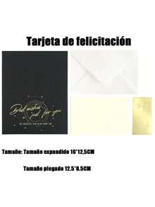 Caja rectangular con tapa magnética, luces y cierre de lazo para festivales, fiestas, regalos de cumpleaños, caja para pedida de mano, bodas, Navidad, Halloween, embalaje de regalos de cumpleaños - Negro - Ver 9
