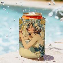 Coozie For Cans, Bottles, Slim Cans, Pint Glasses, Party Cups, Coffee - Can Cooler - Insolated Neoprene Sleeve - Multicolor - View 5