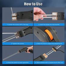 High-Temp Hot Knife Foam Cutter – Adjustable Polystyrene Tool With 3 Blades | Cuts Sponge/EPS/EPP/KT Board/EVA/PU/Fabric/Rubber (Portable Rope-Style) - Black - View 6