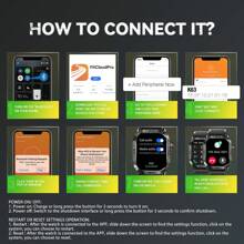 EIGIIS Reloj inteligente para hombres con brújula (responder/marcar llamada) pantalla AMOLED siempre activa de 1.96", reloj inteligente resistente para exteriores con monitoreo de sueño, monitor de actividad física para Android e iOS