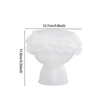 قالب سيليكون على شكل فتاة كيوت ثلاثي الأبعاد، حرفية يدوية DIY، قالب على شكل أصيص زهور، قالب راتنج إيبوكسي بلوري، قالب ديكور منزلي للزخارف غير المتماثلة