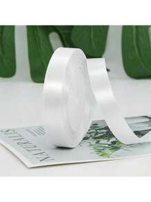 1 Roll 22meters, Champagne Golden Packaging Ribbon Bow, Color Ribbon, Polyester Satin Ribbon, Gift Box Silk Ribbon, Jacquard Woven Ribbon