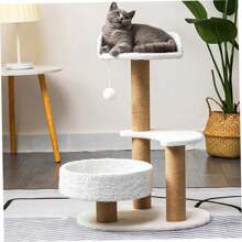 Tiragraffi per gatti, Albero per gatti, Accessori per telaio di arrampicata fai-da-te per gatti, Palo di sisal di ricambio, Colonna verticale, Tappetino per graffiare i gatti