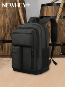 Laptop Backpack, Waterproof Anti-Theft Backpack,Large Capacity Travel Backpack, 13.3 Inch Laptop Backpack With USB Port Laptop Backpack Man Backpack For Travel Bag Laptop - Black - View 8