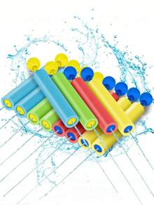 8/4/1pc Foam Water Gun Toy, Outdoor Beach Water Play Foam Water Gun ,Swimming Pool Toys With Plastic Handle, Summer Outdoor Pool,Beach Water Fight Game Toys, Hawaiian Party Supplies 1 Set Of Pull-Out Mini Water Guns - Colorful Dinosaur Design, Durable EVA Material, Perfect For Beach And Pool Parties, Summer Fun Water Cannons, Beach Toys - Multicolor - View 4