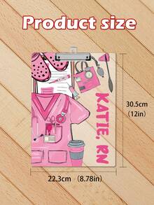Personalized Customized Nurse Clipboard, Nurse Gifts, Acrylic Clipboard For Nursing Schools, Clipboard For Doctors And Hospitals, New Nurse Gifts, Nurse Supplies,Back To School,School Supplies - Multicolor - View 7