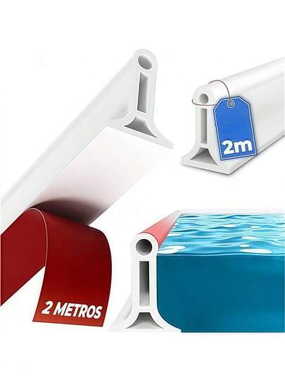 1/2meters Silicone Shower Profile 2m, Kitchen Countertop Cover, Shower Tray Edge, Shower Waterproofing, Shower Waterproofing, Bathroom Waterproofing, Shower Screen Rubber, Kitchen Countertop Decorative Strip Back To School