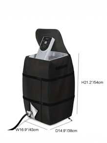 Waterproof & Dustproof Cover For Inflatable Hot Tub Heater Pump - Durable PET Material, Perfect For Winter Protection