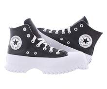 Converse Chuck Taylor All Star Lugged 2.0 Leather Hi Unisex Shoes - 黑/白 - 查看 4