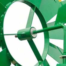 8FT Green Metal Windmill Yard Garden Decoration Weather Rust Resistant Wind Mill - Green - View 9