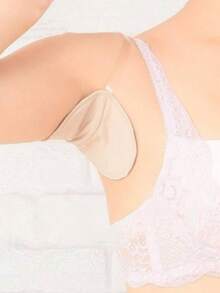 1/2 对蜂窝状腋下保护垫 | 吸汗垫，可洗隐形肩带设计，适合商务装、健身装、连衣裙、西装外套 - 耐穿（男女通用）