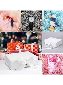 Gift Wrap Boxes - White - View 10