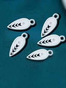 15 Stücke geometrische Blatt Anhänger Zubehör. Geeignet für Frauen zum Herstellen von Armbändern, Ohrringen, Ketten, Schlüsselringen, Damen Armbändern. DIY Anhänger Zubehör, um Ihr eigenes individuelles Damenschmuck zu fertigen. Halloween Schmuckherstellung Zubehör, Schlüsselringe, Amulette, Dekoartikel. DIY Charm Schmuckzubehör. Schmuckherstellung Materialien. Armband Charms Basteleien und alltägliche Geschenke. Rückgabe-zur-Schule-Saison