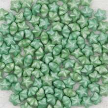 100 pezzi di perline di cera lacca di colore metallico a forma di stella vintage, perfette per decorare buste, inviti di matrimonio, confezioni regalo, articoli per la scuola, forniture scolastiche