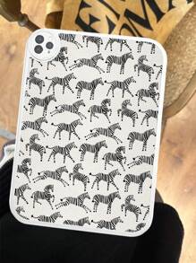 1 Peça Capa de Tablet à Prova de Choques com Estampa Fofa de Zebra para Galaxy Tab A7 LITE, iPad Pro 11 Polegadas 2021, iPad 10ª Geração