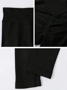 NcmRyu 1 pezzo Leggings da donna casual per yoga, fitness, corsa e modellamento, adatti per uso esterno