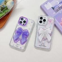 MY020 CASE COVERS WITH BOW AND SHRIMP SHS CASE - 粉色 - 查看 3
