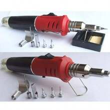 Cordless Auto Ignition Butane-Gas Soldering Iron Kit Self Ignite Welding Torch - Black - View 6