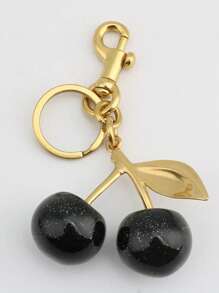 Cherry Keychain & Bag Charm - Cute Cherry Accessories For Women - Gift