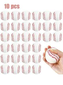 5/10/20/30 pièces Balles anti-stress en forme de ballon de soccer, balles de soccer en mousse douce, jouets à presser pour le sport. Récompense de carnaval, thème sportif pour fête (aléatoire)