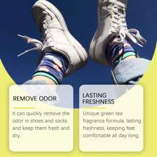 100ml Shoe & Sock Deodorizing Spray, Foot Odor Eliminator, Freshening Spray