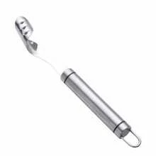 1pc Stainless Steel Cut Pepper To Core Household Tiger Skin Green Pepper Seeded Vegetable Slicer Tomato Core Remover Deseeder Tool
