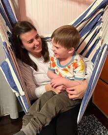 Silla Hamaca Columpio, Capacidad Máxima 500 Libras, Hamaca Colgante para Interior, Recámara, Exterior, Patio, Porche y Cubierta, Barra de Acero Resistente con Anillos de  Antideslizantes - 1 - Ver 5