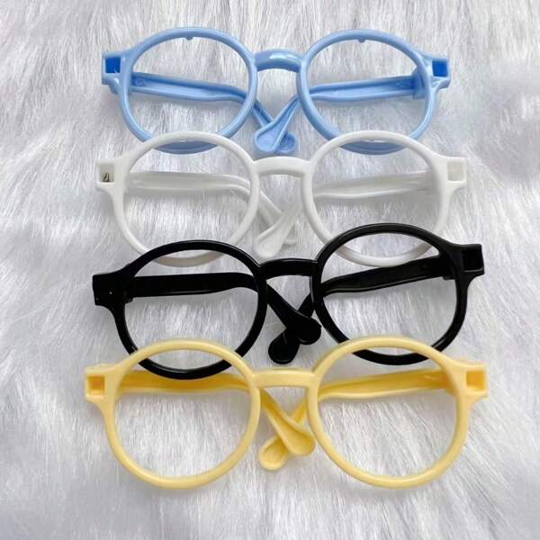 1pc 20cm Doll Non-Prescription Glasses, 1pc 17CM Doll Prescription Glasses, 1pc 10cm Doll Prescription Glasses (17CM Doll And 10cm Doll Are The Same Model)