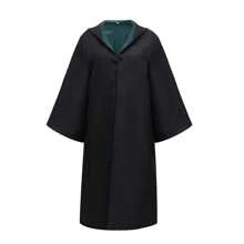 Potter Wizarding Robe Cosplay Costume Harry Halloween Cloak Wizarding Robe Performance Costume Graduation Photo Outfit; College Style Class Uniform For University Students