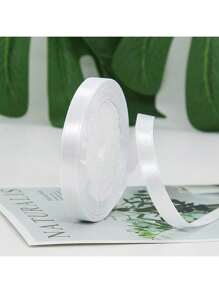 1 Roll 22meters, Champagne Golden Packaging Ribbon Bow, Color Ribbon, Polyester Satin Ribbon, Gift Box Silk Ribbon, Jacquard Woven Ribbon