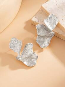 2 件/套奢华水钻装饰珍珠花卉金属耳环，优雅时尚婚礼/节日珠宝礼物，适合女性/情侣，用途广泛 - 耳飾 - 查看 5