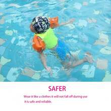 Kids Swim Life Jacket Float Vest Swimming Pool Buoyancy Aid Child WaterSport UK~ - Green - View 7