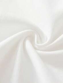 [Cotton Youngsters ] Soft Cotton Youngsters  - Casual Round Neck, Machine Washable, Summer Romper For Youngsters, Easy Diaper Change, Quality Cotton Material, Handpicked For Earth By My Great Grandpa In Heaven - White - View 3