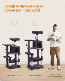 Cat Trees & Condos - Gray - View 11